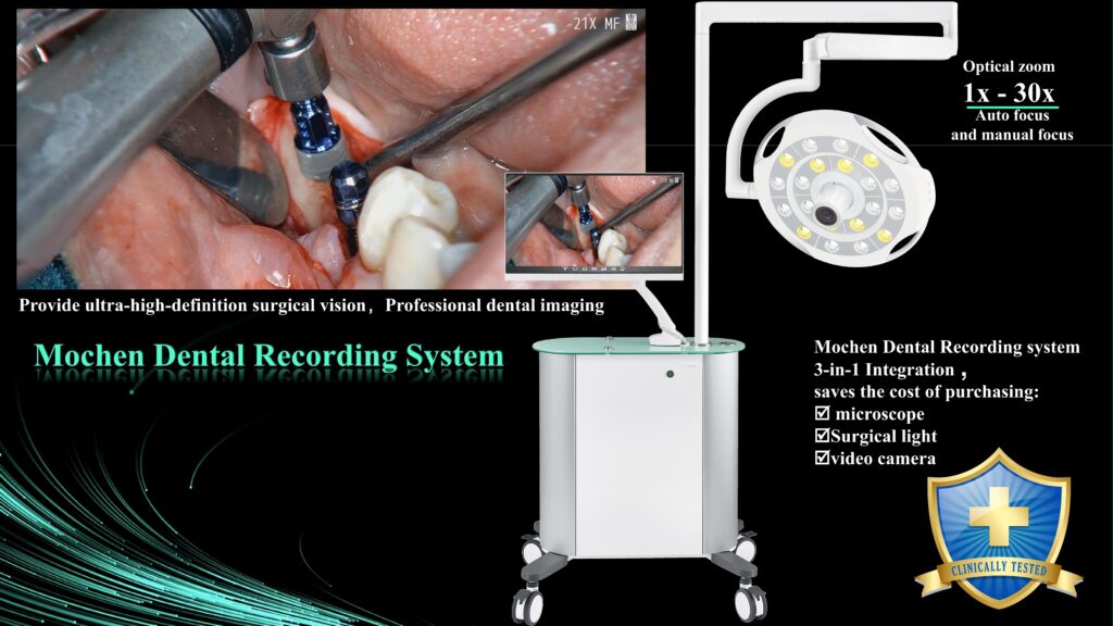 mobile dental lamp recording system 