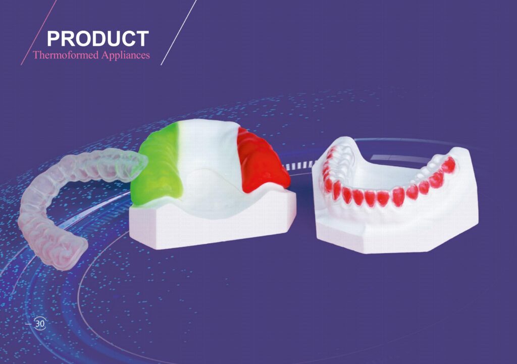 Clear CAD/CAM retainers fabricated by 3DOVA Digital Orthodontic Dental Lab