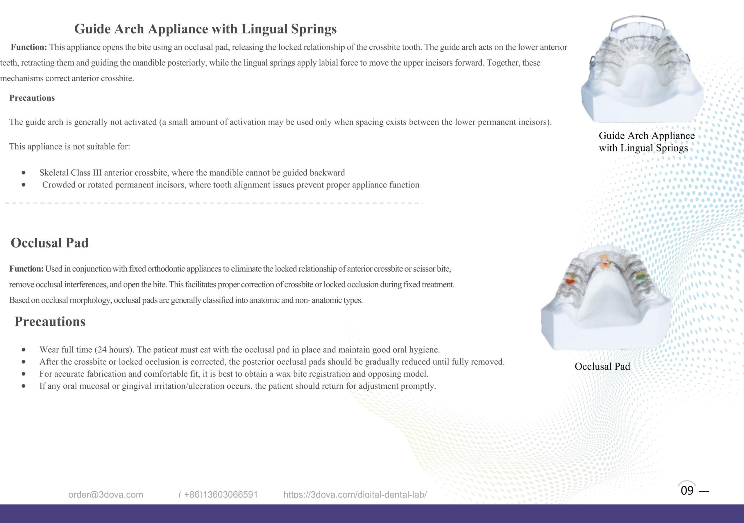Orthodontic Occlusal Pad: Crossbite Solutions