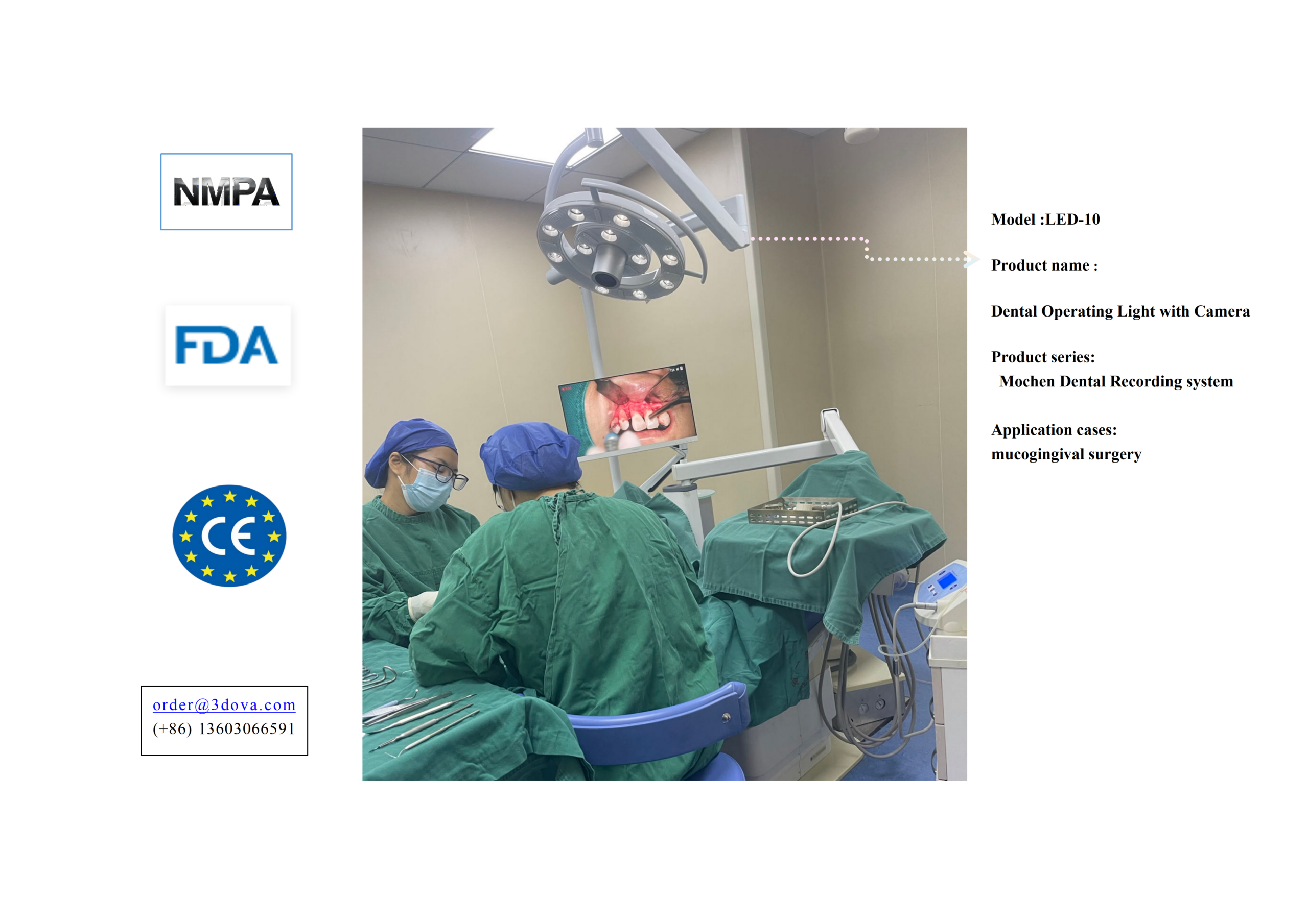 Digital Dental Clinic Equipment: Upgrading with Mochen LED-10