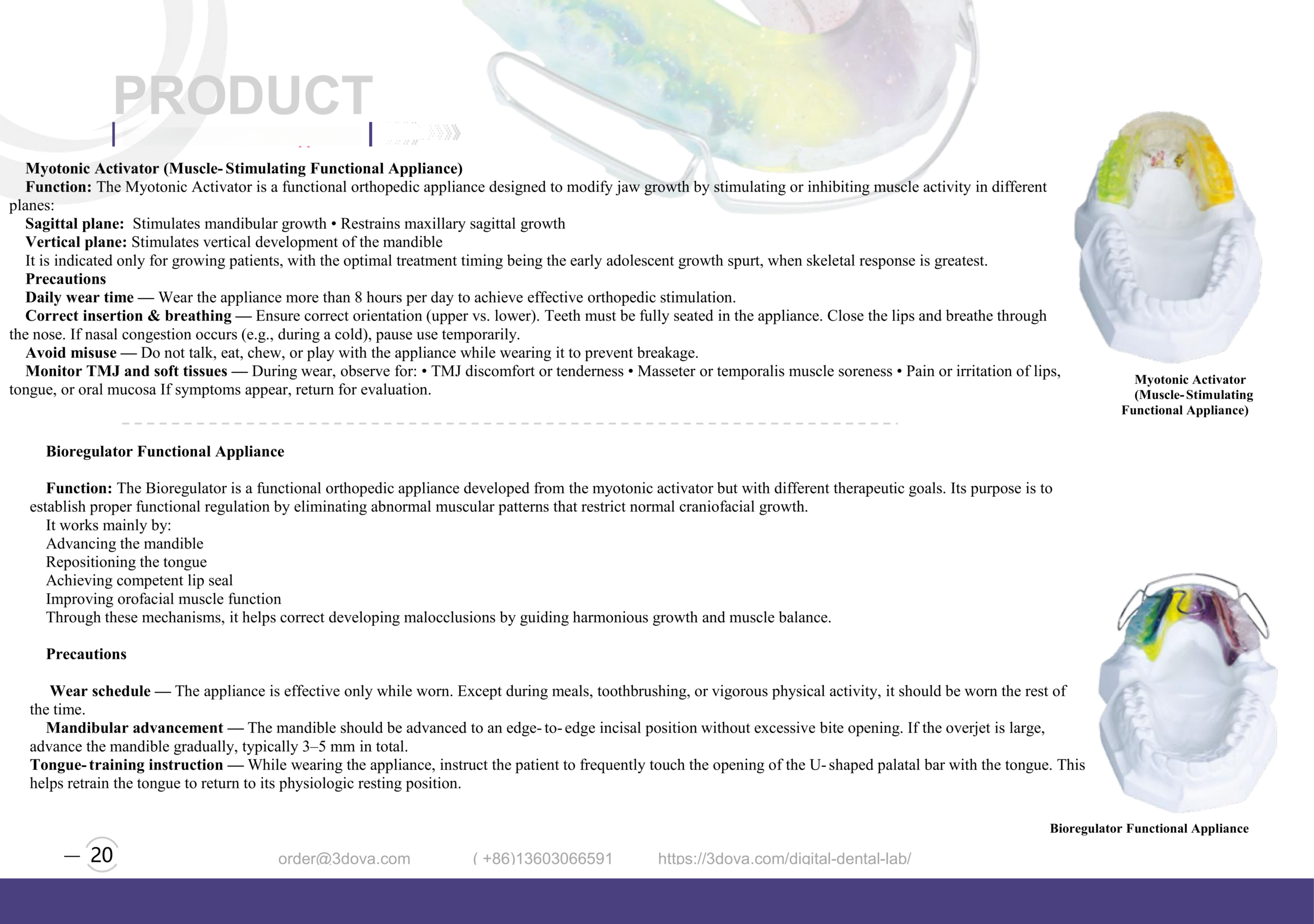 Functional Orthopedic Appliance: Jaw Growth Guide
