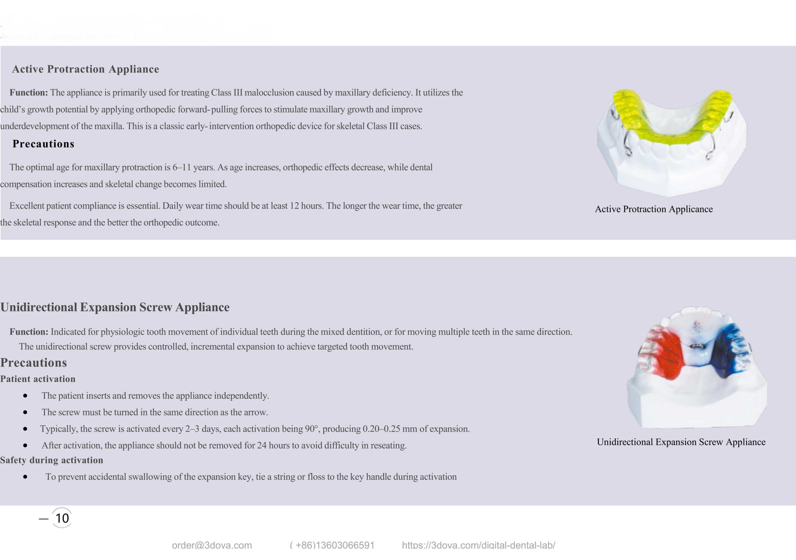 Maxillary Expansion Appliance: Class III Fixes